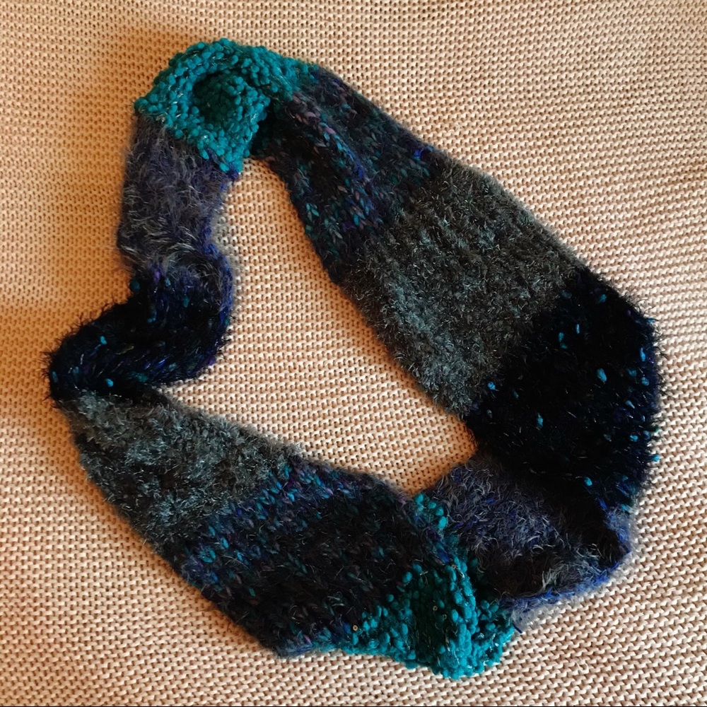 Cozy fuzzy soft infinity scarf